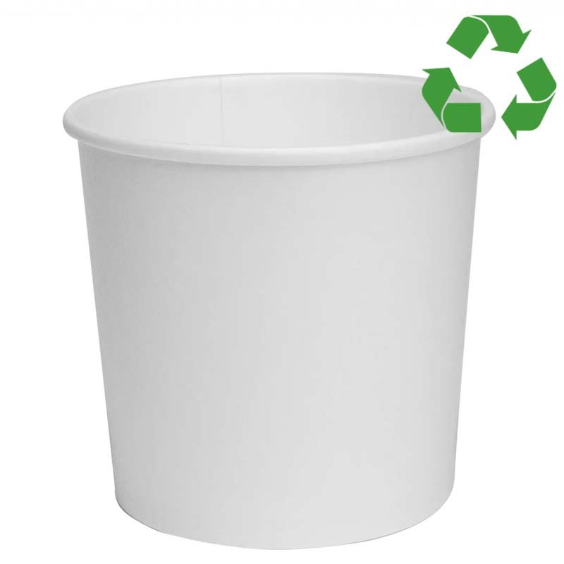 Heavy Duty White Soup Container 26oz 765ml