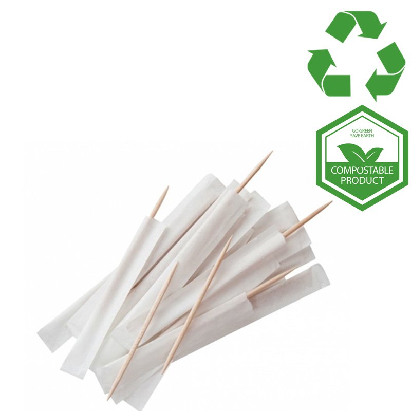 Toothpick Individual Wrapped